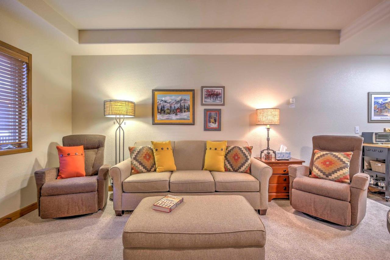 Breck Studio With Hot Tub Access, Walk To Main St! Breckenridge Extérieur photo